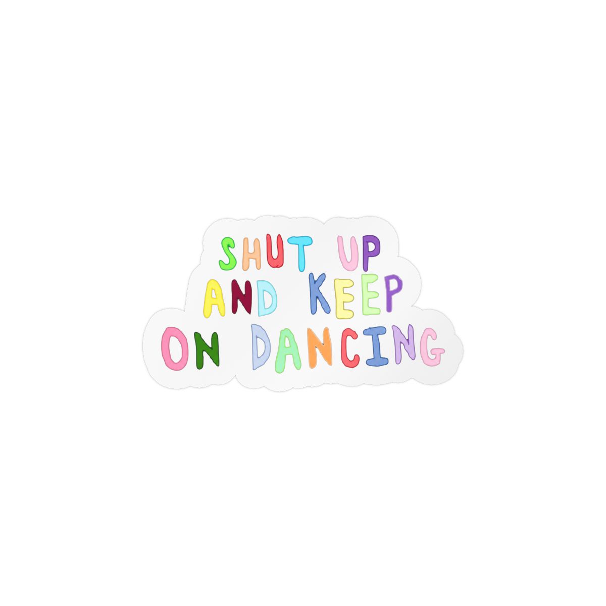 Maude Latour Music Fan Sticker | Cute Indie Pop Vinyl Decal - alternate angle 5, merchandise