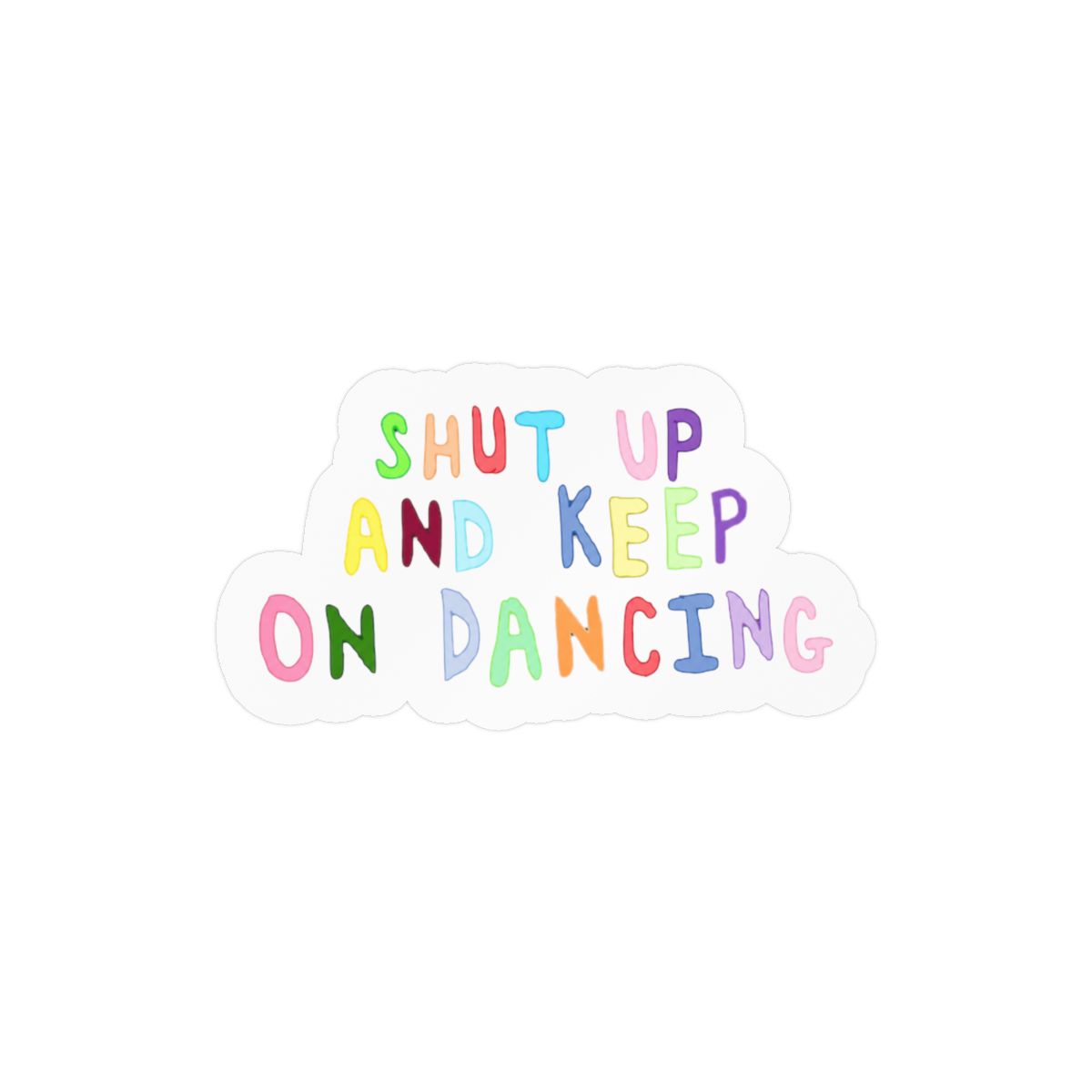 Maude Latour Music Fan Sticker | Cute Indie Pop Vinyl Decal