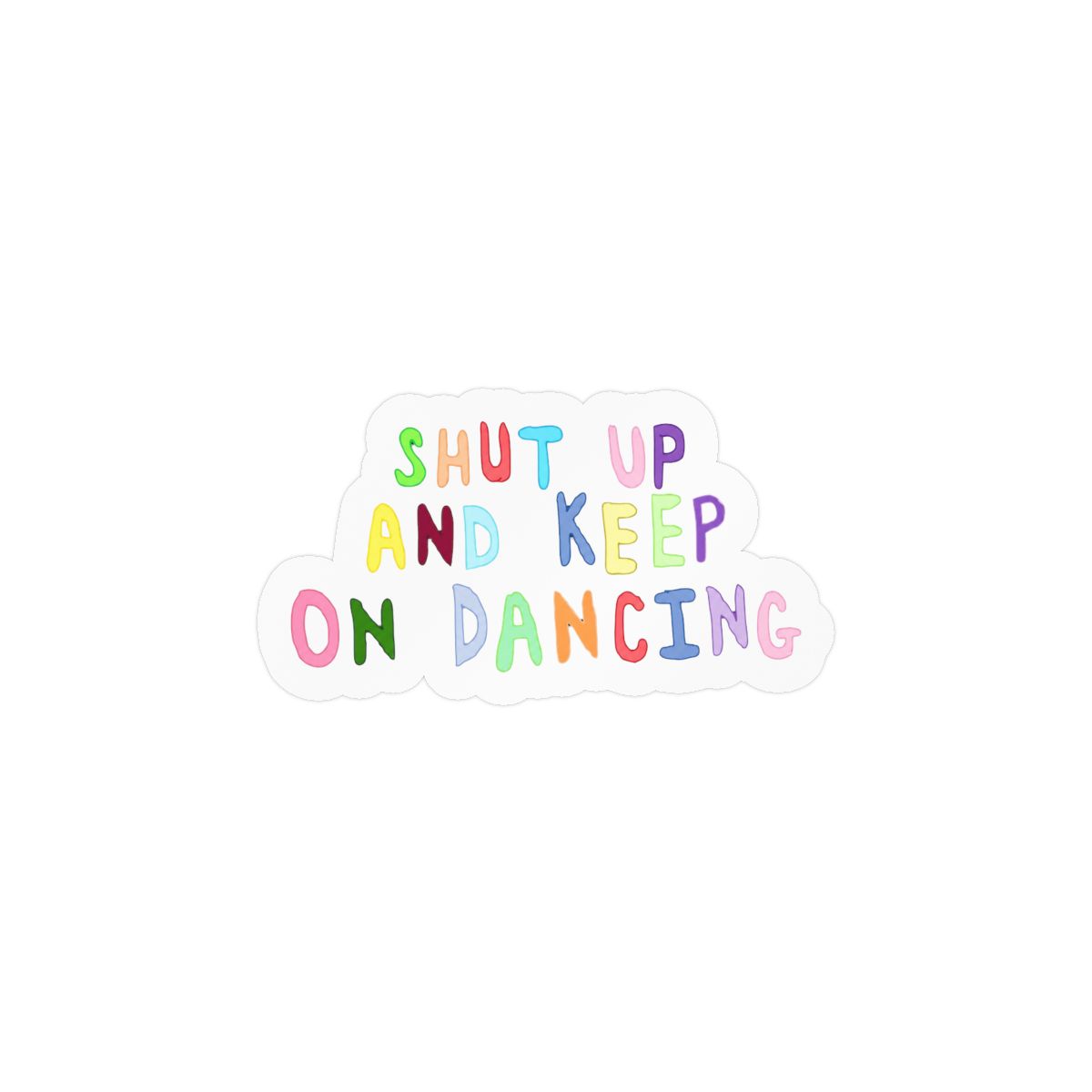 Maude Latour Music Fan Sticker | Cute Indie Pop Vinyl Decal - alternate angle 1, merchandise