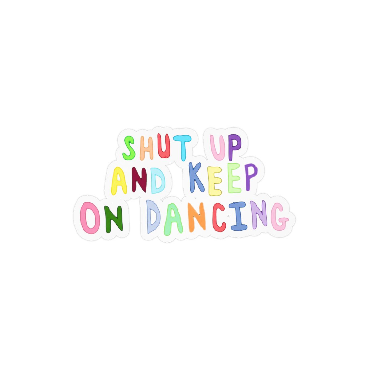Maude Latour Music Fan Sticker | Cute Indie Pop Vinyl Decal